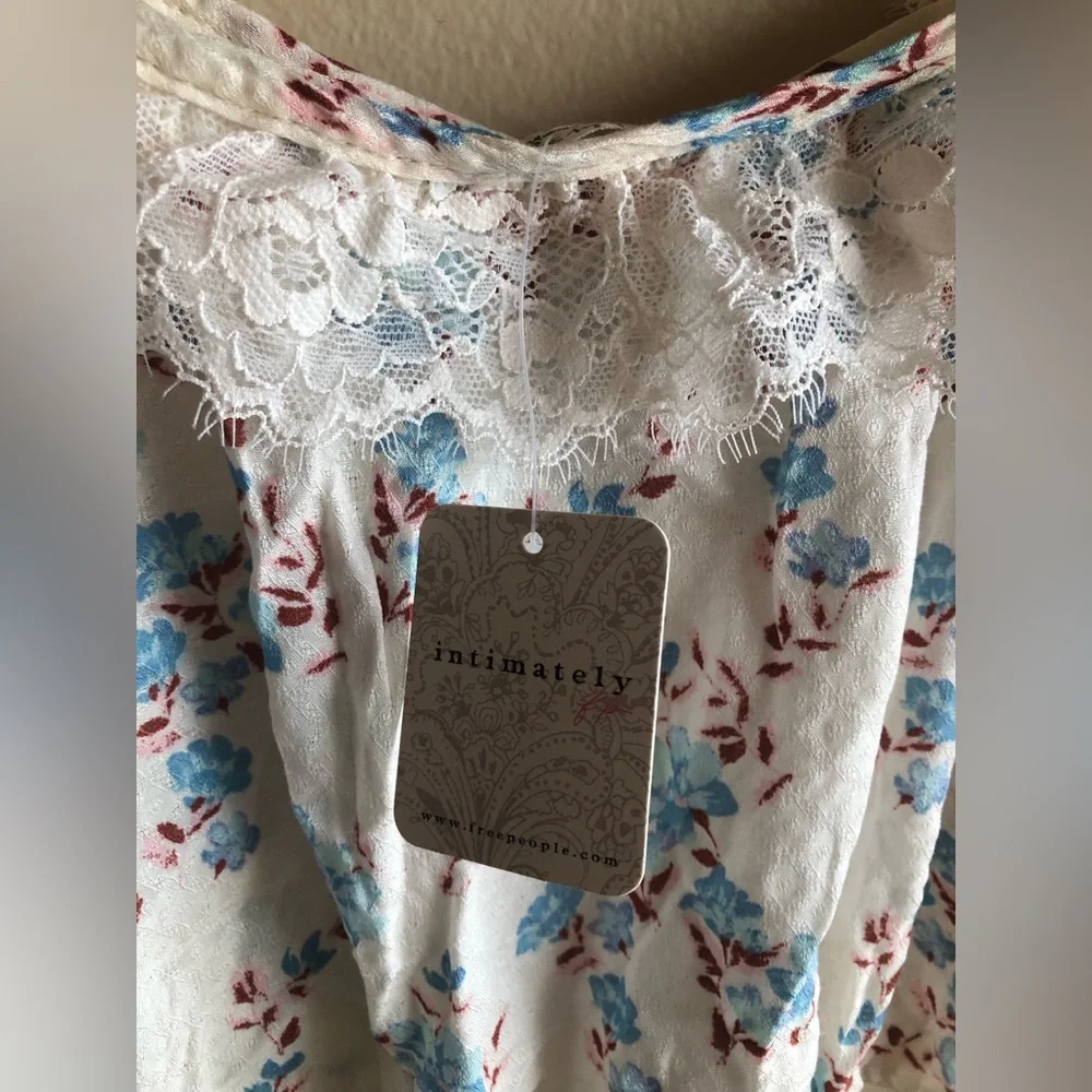 NEW Free People Take It Away Bodysuit in Ivory Combo Size XS - Picture 9 of 9